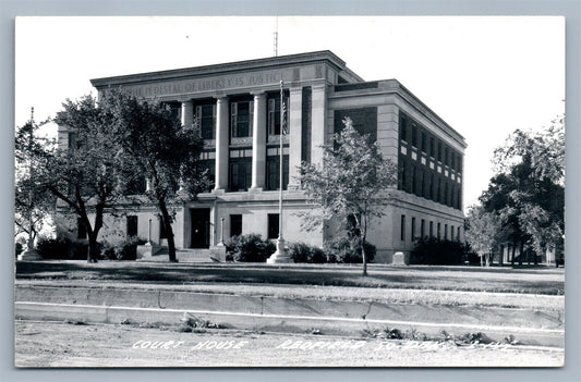 REDFIELD SD COURT HOUSE VINTAGE REAL PHOTO POSTCARD RPPC