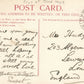 CAPE OF GOOD HOPE MAGERSFONTEIN BATTLEFIELD ANTIQUE POSTCARD w/ STAMP