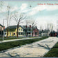CANANDAIGUA NY GORHAM ST. PARKWAY 1911 ANTIQUE POSTCARD w/ CORK CANCEL