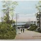 VINTAGE POSTCARD HIGHLANDS NJ NAVESINK AVE. street scene New Jersey