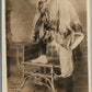 CIRCUS WIRE WALKER ANTIQUE REAL PHOTO POSTCARD RPPC