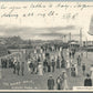 ASBURY PARK NJ BOARD WALK ANTIQUE POSTCARD