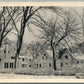 KENNEBUNKPORT ME WINTER STREET SCENE ANTIQUE REAL PHOTO POSTCARD RPPC