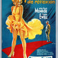 MARILYN MONROE CINEMASCOPE MOVIE POSTER POSTCARD SEPT ANS DE REFLEXION B.WILDER