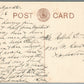 EAST BRIDGEWATER MA HIGH SCHOOL ANTIQUE POSTCARD