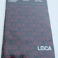 1984 LEITZ PHOTOGRAPHIC EQUIPMENT LEICA CAMERA SALES BOOKLET BROCHURE