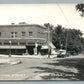 CEDAR FALLS IA COLLEGE STREET ANTIQUE REAL PHOTO POSTCARD RPPC