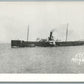 ALLEGHANY STEAMBOAT ship VINTAGE REAL PHOTO POSTCARD RPPC