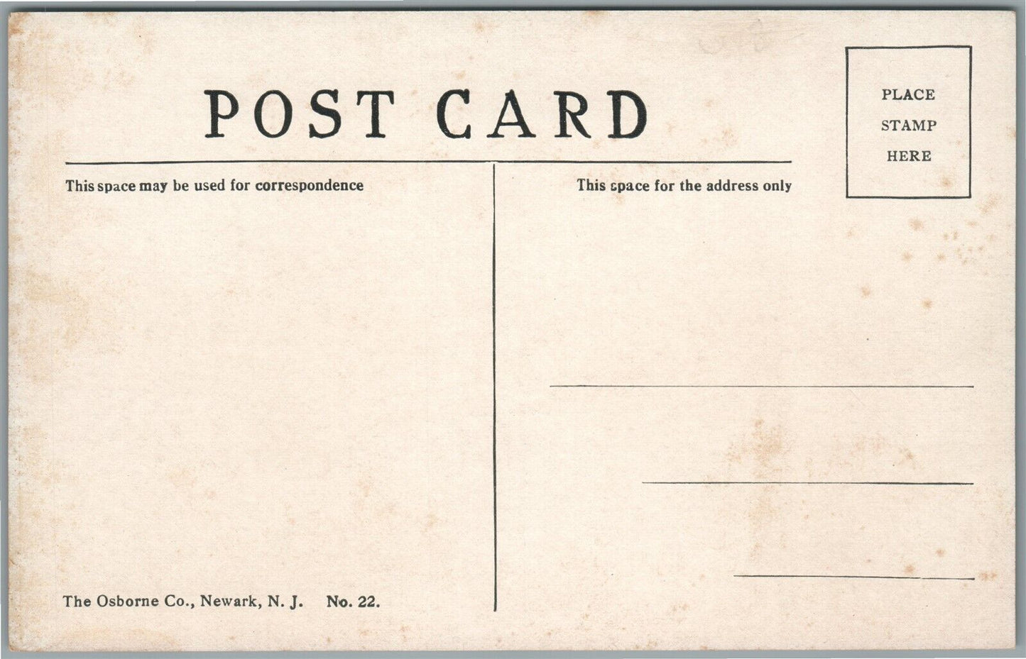 WWI ERA FRENCH AVIATION CORPS BIPLANES ANTIQUE POSTCARD