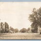 TEKONSHA MI MAIN STREET ANTIQUE REAL PHOTO POSTCARD RPPC