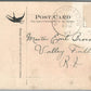 SOUTH ROYALTON VT OLD OAKEN BUCKET ANTIQUE POSTCARD