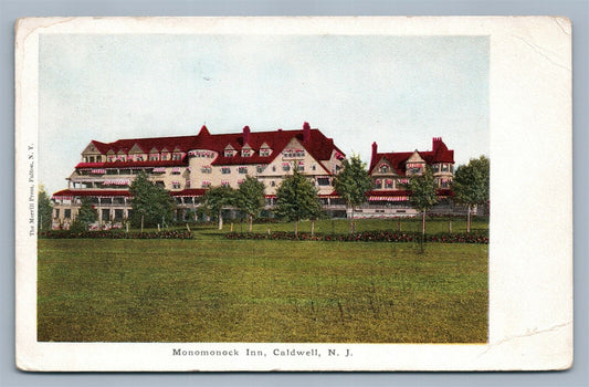 CALDWELL NJ MONOMONOCK INN ANTIQUE POSTCARD