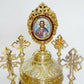 GREEK RUSSIAN ORTHODOX CHURCH LARGE RELIQUARY centerpiece