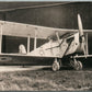 EARLY AVIATION BIPLANE VINTAGE REAL PHOTO POSTCARD RPPC