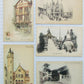 EXPOSITION UNIVERSELLE PARIS FRANCE LOT of 5 ANTIQUE POSTCARDS