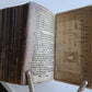 1746 JOHANN HUBNERS GEOGRAPHIE antique VELLUM BOUND 1086 pages MAP & slip case