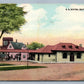 SOUTHBRIDGE MA RAILROAD STATION ANTIQUE POSTCARD RAILWAY DEPOT