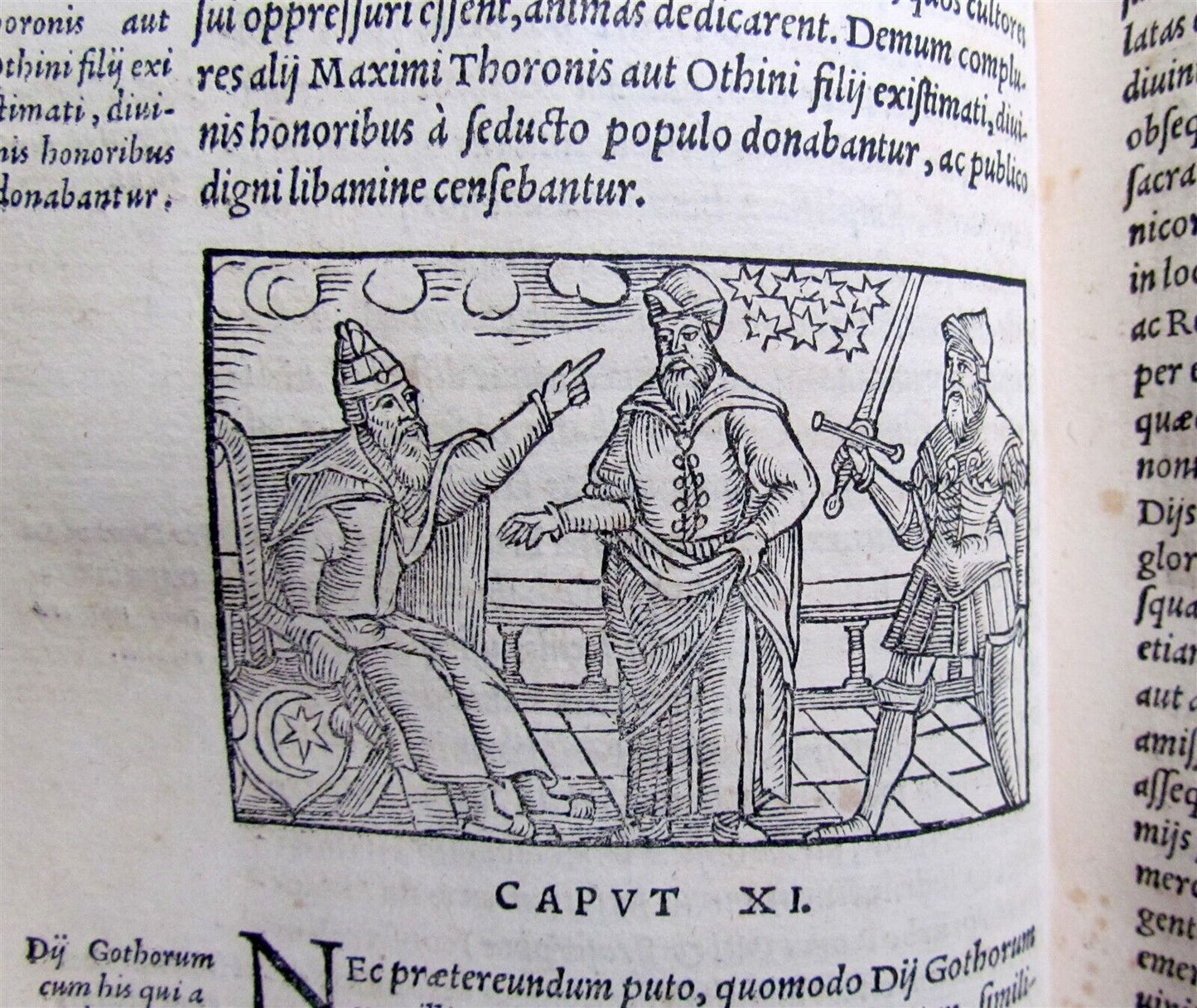 1558 SCANDINAVIA SWEDEN ILLUSTRATED HISTORY Gothorum Sveonumque historia antique