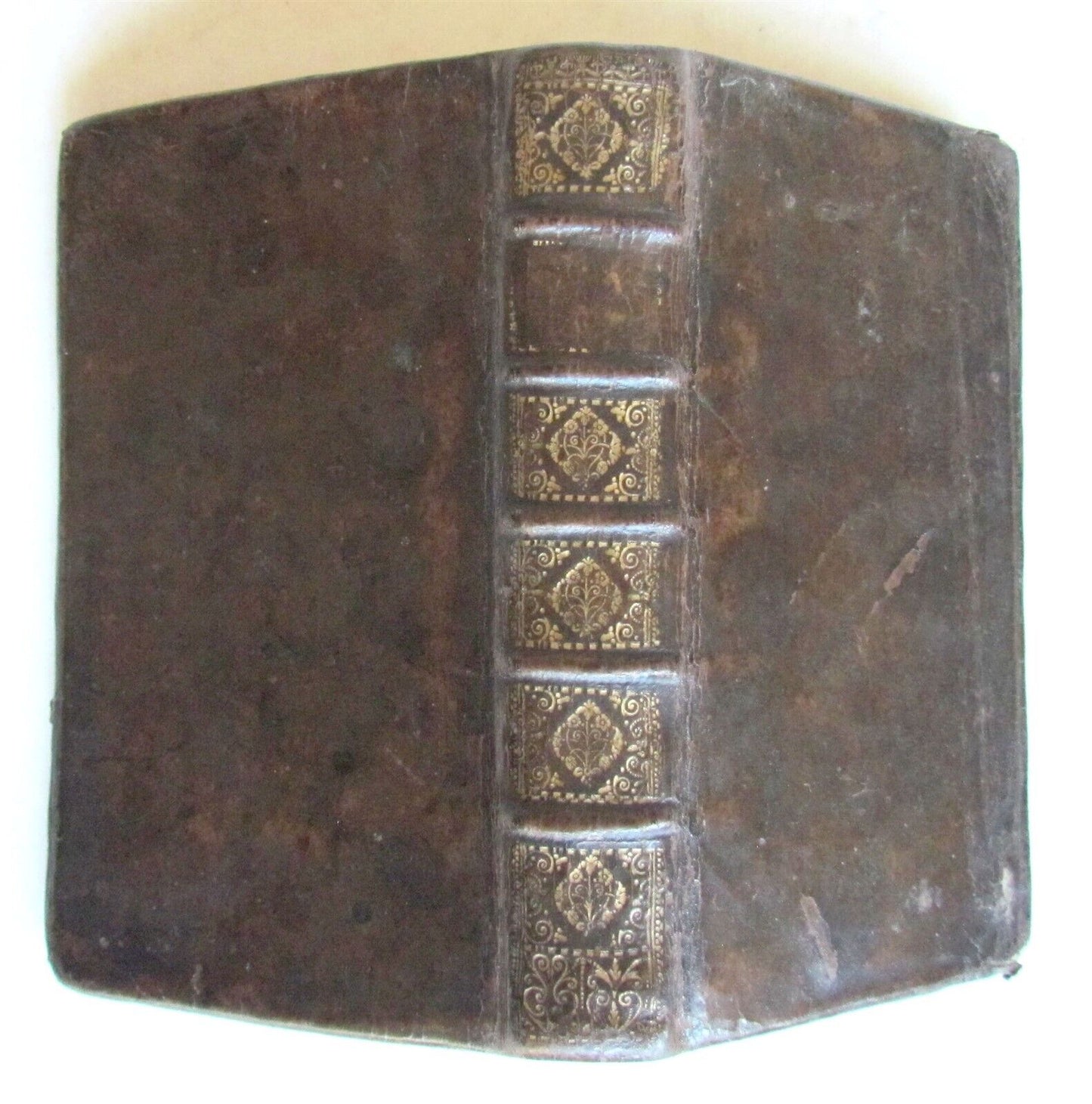 1692 Christian directory by French Jansenist theologian S.-M. Treuve antique