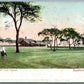 BAYSHORE LONG ISLAND NY GOLF CLUB HOUSE 1907 ANTIQUE POSTCARD