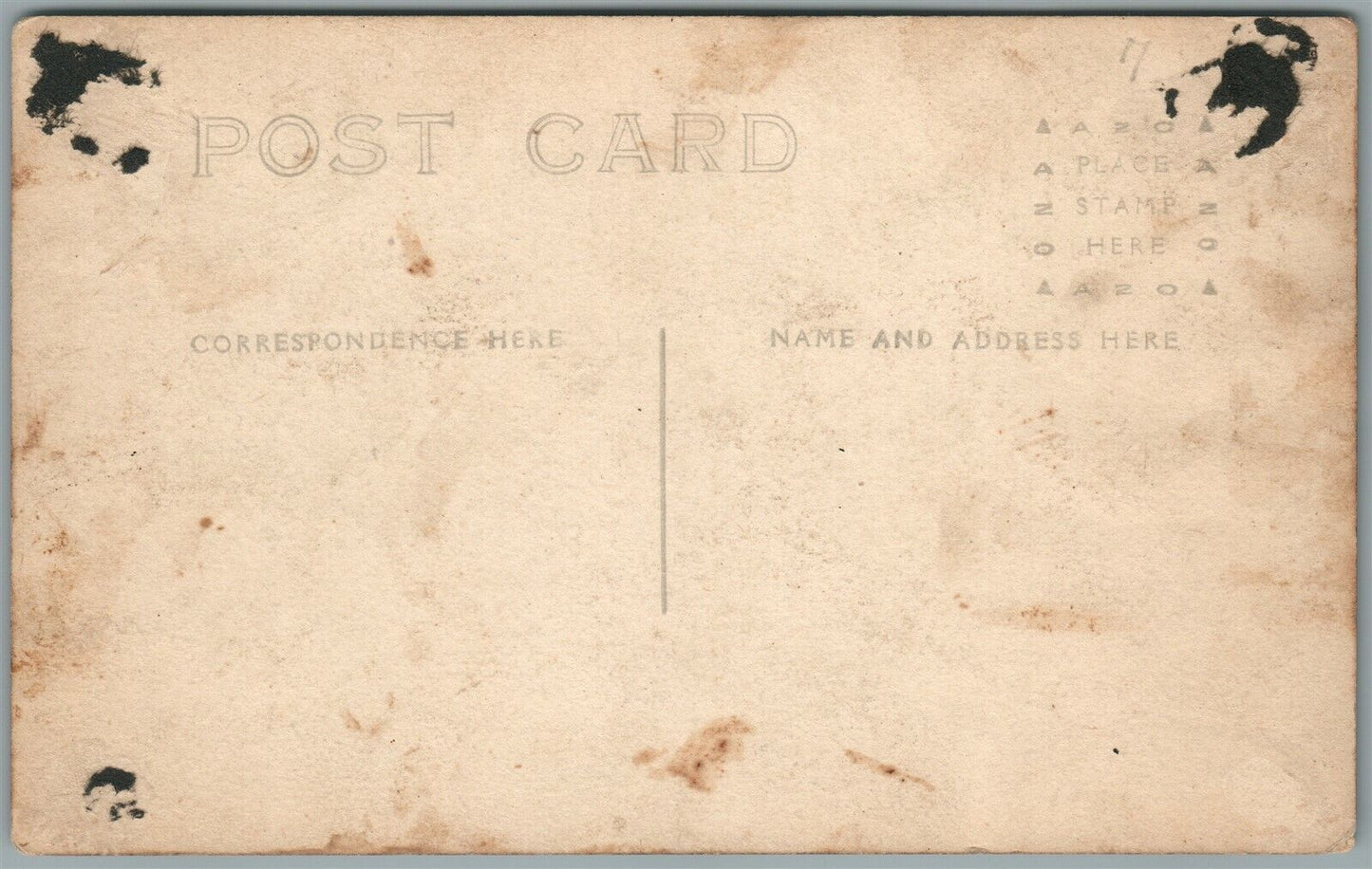 MEXICAN WAR ERA AMERICAN SOLDIERS ANTIQUE REAL PHOTO POSTCARD RPPC