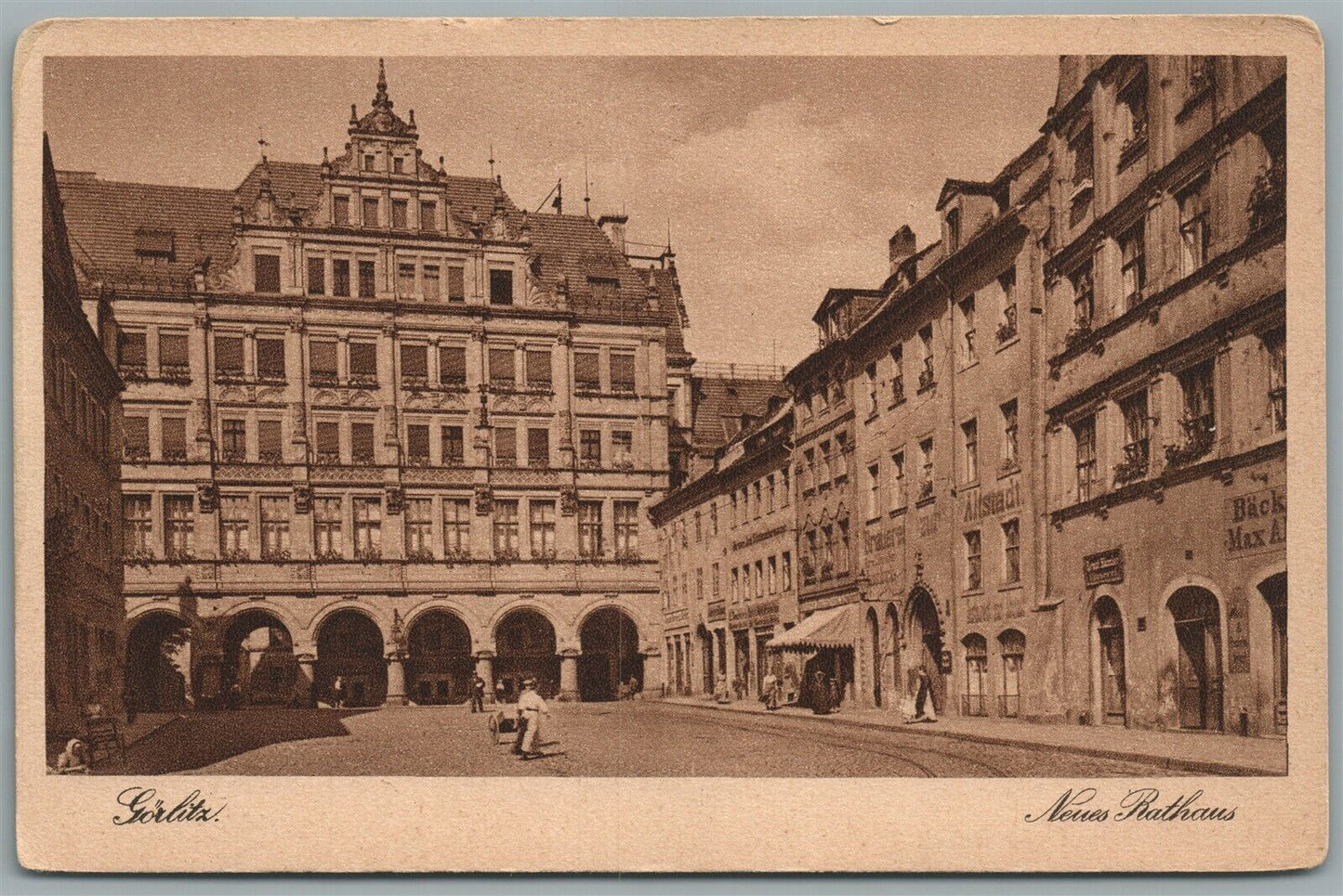 Görlitz-Zgorzelec POLAND GERMANY ANTIQUE POSTCARD