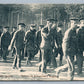 BRITISH PRISONERS ANTIQUE POSTCARD