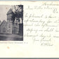 HACKENSACK NJ FIRST PRESBYTERIAN CHURCH 1905 UNDIVIDED ANTIQUE POSTCARD