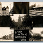 STRYKER OH RAILROAD STATION & STREET VIEWS ANTIQUE REAL PHOTO POSTCARD RPPC