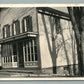 CHARLOTTEVILLE NY COMMUNITY HALL VINTAGE REAL PHOTO POSTCARD RPPC
