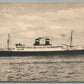 TURBO ELECTRIC LINER PENNSYLVANIA of PANAMA PACIFIC LINE VINTAGE POSTCARD