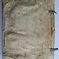 1542-1549 CHURCH HISTORY antique VELLUM BOUND 16th century DATED BINDING