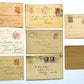 SPAIN PORTUGAL GIBRALTAR lot of 8 ANTIQUE POSTCARDS STATIONERY CARDS