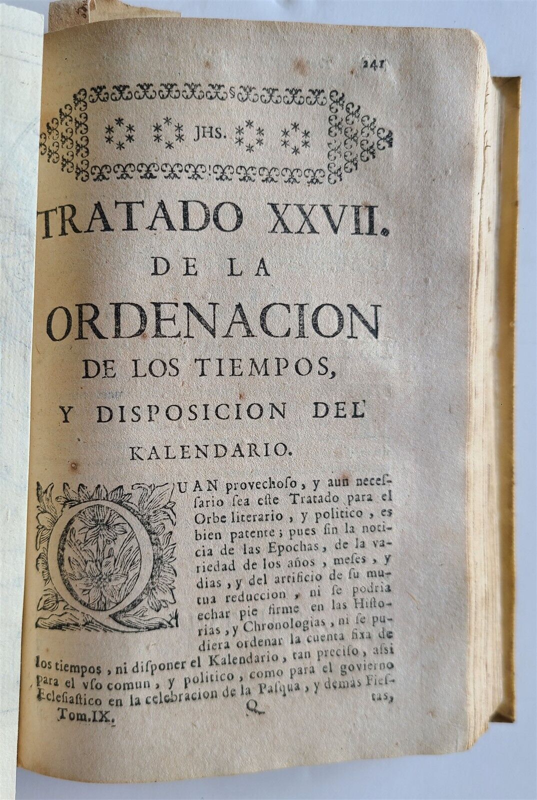 1727 MATHEMATICS in SPANISH Compendio mathematico antique ASTROLOGIA GNOMONICA