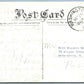 WASHINGTON NJ VIEW FROM AMERICAN SANITARY WORKS ANTIQUE POSTCARD