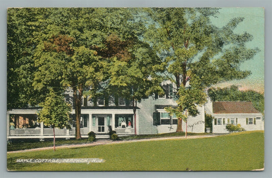 PEAPACK NJ MAPLE COTTAGE ANTIQUE POSTCARD