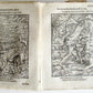 1564 BIBLE FIGURES antique RARE ILLUSTRATED 124 WOODCUTS JOST AMMAN 1st EDITION