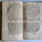 1598 COSMOGRAPHY by Sebastian Munster antique ILLUSTRATED original binding RARE