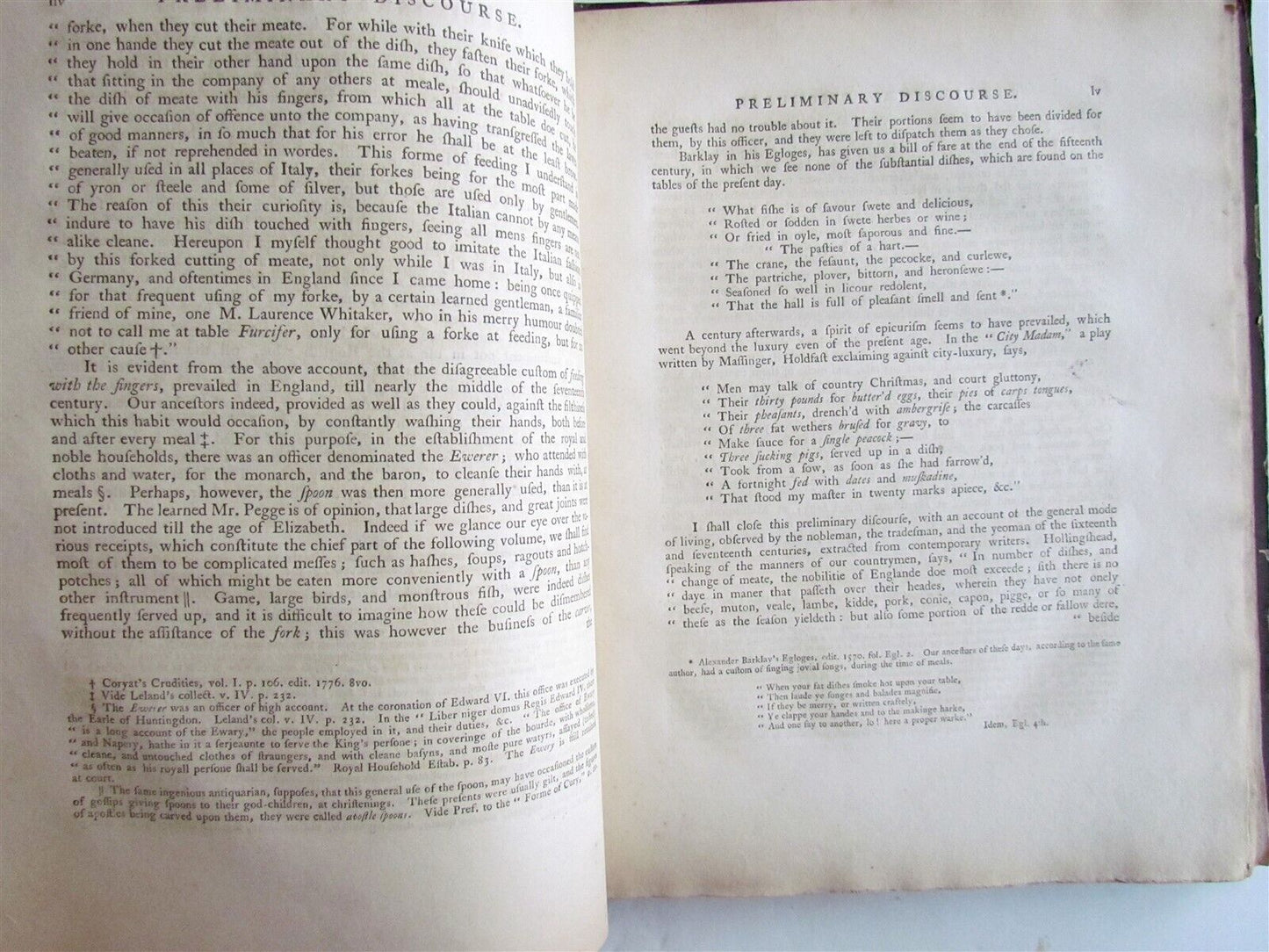 1791 Antiquitate Culinariae antique Curious Culinary affairs of Old English