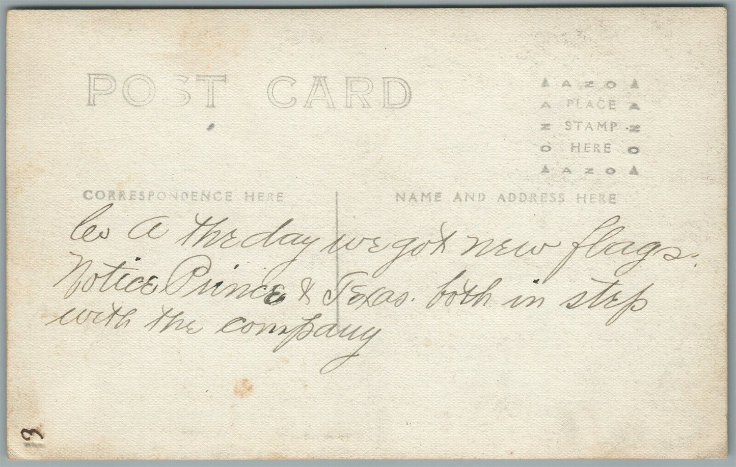 WWI AMERICAN SOLDIERS HORSEMEN ANTIQUE REAL PHOTO POSTCARD RPPC