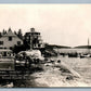 SEBASCO ESTATES ME POOL CLIPPER LIGHT HOUSE VINTAGE REAL PHOTO POSTCARD RPPC