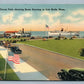 OAK BLUFFS MA BOATS ARRIVING VINTAGE POSTCARD