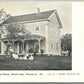 BEECH LAKE WAYNE CO. PA CENTRAL HOUSE ANTIQUE POSTCARD PRIVATE MAILING CARD