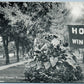 WASHINGTON NJ HOTEL WINDSOR FRONT GARDEN ANTIQUE POSTCARD