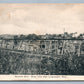 EAST LONGMEADOW MA NORCORSS BROS. STONE YARD 1909 ANTIQUE POSTCARD