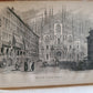 1855 VIEWS A-FOOT or EUROPE SEEN w/ KNAPSACK AND STUFF by BAYARD TAYLOR antique