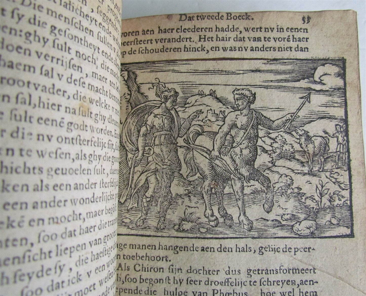 1619 OVID METAMORPHISIS antique ILLUSTRATED