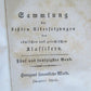 1801 HORACE WORKS in GERMAN antique