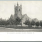 PERKASIE BUCKS CO PA ST.STEPHEN'S CHURCH & RAILWAY STATION ANTIQUE POSTCARD