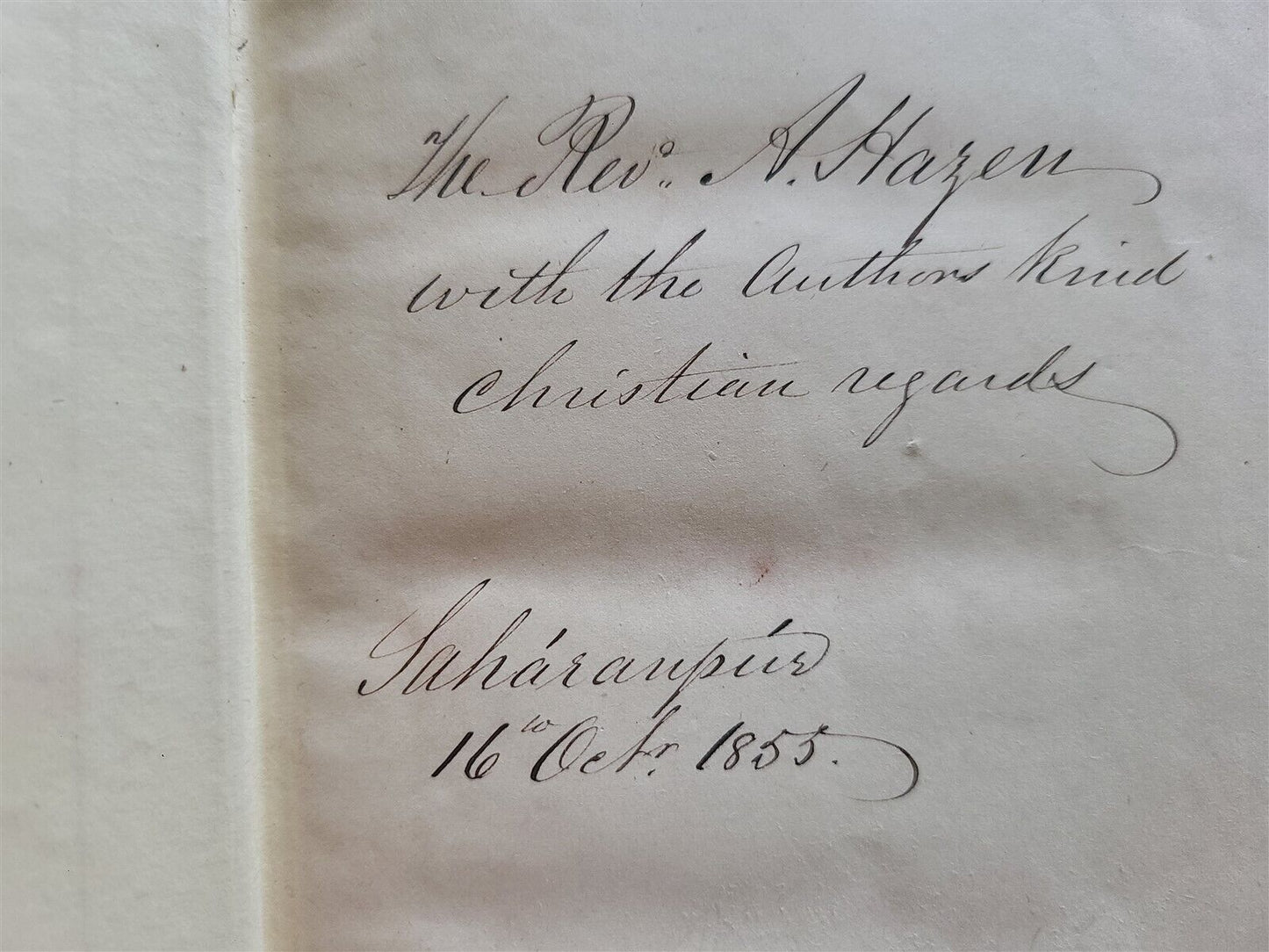 1853 MISSIONS in HUNDISTAN w/ DESCRIPTION of INDIA antique ILLUSTRATED